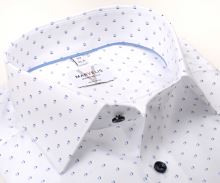 Koszula Marvelis Modern Fit - w niebieskie rozdzielone pierścienie