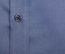 Koszula Venti Comfort Fit Twill - luksusowa metalicznie niebieska - super długi rękaw (2)