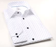 Koszula Marvelis Modern Fit - w niebieskie rozdzielone pierścienie (1)