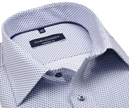 Koszula Casa Moda Comfort Fit – z niebieskim trójkątnym wzorem