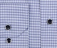Koszula Eterna Comfort Fit - z niebieskim kwadratowym wzorem
