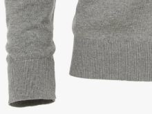 Bawełniany rozpinany sweter Casa Moda - szary