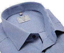 Koszula Marvelis Comfort Fit – z wyszytym niebieskim wzorem