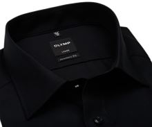 Koszula Olymp Luxor Modern Fit - czarna - extra długi rękaw