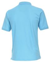 Koszulka polo Casa Moda - turkusowo-niebieska z kołnierzykiem