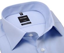 Koszula Olymp Modern Fit Chambray - jasnoniebieska - krótki rękaw
