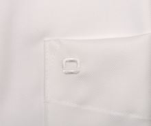 Koszula Olymp Modern Fit Twill – kremowa luksusowa i nieprześwitująca z diagonalną strukturą