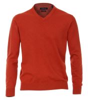 Bawełniany sweter Casa Moda - pomarańczowy