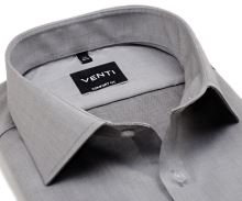 Koszula Venti Comfort Fit Twill - luksusowa szaro-srebrna - super długi rękaw