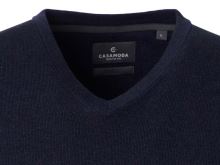Bawełniana kamizelka Casa Moda - granatowa