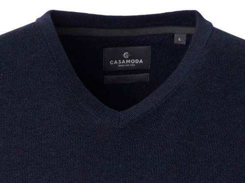 Bawełniana kamizelka Casa Moda - granatowa Bawełniana kamizelka Casa Moda - granatowa