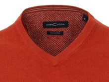 Bawełniany sweter Casa Moda - pomarańczowy