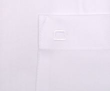Koszula Olymp Modern Fit Twill – biała, luksusowa i nieprześwitująca z diagonalną strukturą (2)