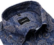 Koszula Venti Modern Fit – niebieska w beżowo-niebieski wzór paisley