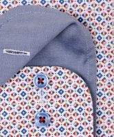 Koszula Casa Moda Comfort Fit – w kolorowe kwadraciki, z wewnętrzną stójką i mankietem (2)