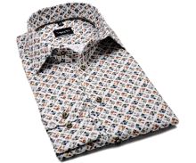 Koszula Venti Modern Fit – w mozaikowe kwadraciki