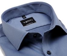 Koszula Venti Comfort Fit Twill - luksusowa metalicznie niebieska - super długi rękaw