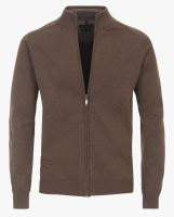 Bawełniany rozpinany sweter Casa Moda - brązowy