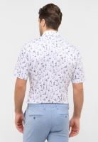 Koszula Eterna Modern Fit - z motywem żaglówek - krótki rękaw (5)