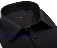 Koszula Venti Modern Fit – czarna - super długi rękaw
