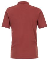 Koszulka polo Casa Moda - średnio czerwona z kołnierzykiem