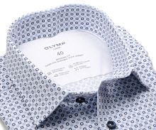 Koszula Olymp Modern Fit 24/Seven – luksusowa elastyczna z małymi owalkami