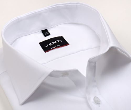 Koszula Venti Body Fit Twill – luksusowa biała