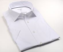 Koszula Olymp Level Five 24/Seven – biała elastyczna - krótki rękaw
