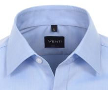 Koszula Venti Body Fit – jasnoniebieska - extra długi rękaw