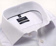 Koszula Olymp Modern Fit – biała bez kieszeni z delikatną strukturą - extra długi rękaw