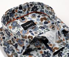 Koszula Venti Modern Fit – luksusowa w kwiaty - extra długi rękaw