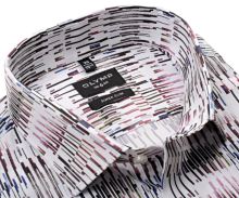 Koszula Olymp Super Slim – designerska z kolorowym wzorem