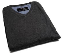 Bawełniany sweter Marvelis - antracytowy