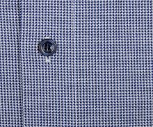 Koszula Marvelis Body Fit Jersey – elastyczna ciemnoniebieska z wyszytym wzorem