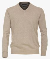 Bawełniany sweter Casa Moda - beżowy