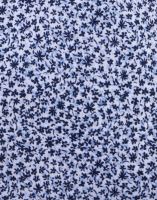 Koszula Olymp Modern Fit – luksusowa w niebieski kwiateczkowy wzór - krótki rękaw