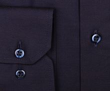 Koszula Eterna Modern Fit Fine Oxford - niebiesko-fioletowa z delikatną strukturą i plisą wewnętrzną