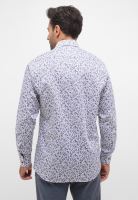Koszula Eterna Slim Fit - w niebieski florystyczny wzór (4)