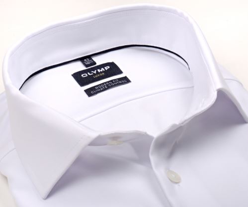 Koszula Olymp Modern Fit Climate Control – biała - krótki rękaw