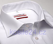Koszula Marvelis Modern Fit Uni - biała - extra długi rękaw