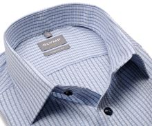 Koszula Olymp Comfort Fit – luksusowa jasnoniebieska w wyszyte prążki