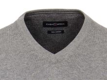 Bawełniany sweter Casa Moda - szary