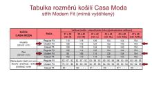 Koszula Casa Moda Modern Fit Stretch – z drobnym niebiesko-szarym wzorem i wewnętrzną stójką (3)