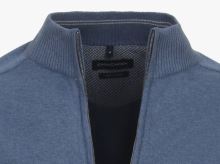 Bawełniany rozpinany sweter Casa Moda - jasnoniebieski