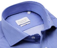Koszula Eterna Modern Fit – w niebieskie paski - extra długi rękaw