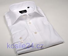 Koszula Eterna 1863 Modern Fit Twill - luksusowa - biała - extra długi rękaw