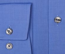 Koszula Olymp Luxor Modern Fit Chambray - błękitna - extra długi rękaw