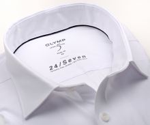 Koszula Olymp Level Five 24/Seven – biała elastyczna