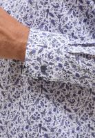 Koszula Eterna Slim Fit - w niebieski florystyczny wzór (5)