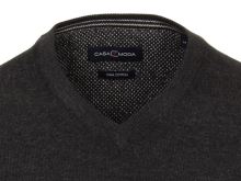 Bawełniany sweter Casa Moda - antracytowy